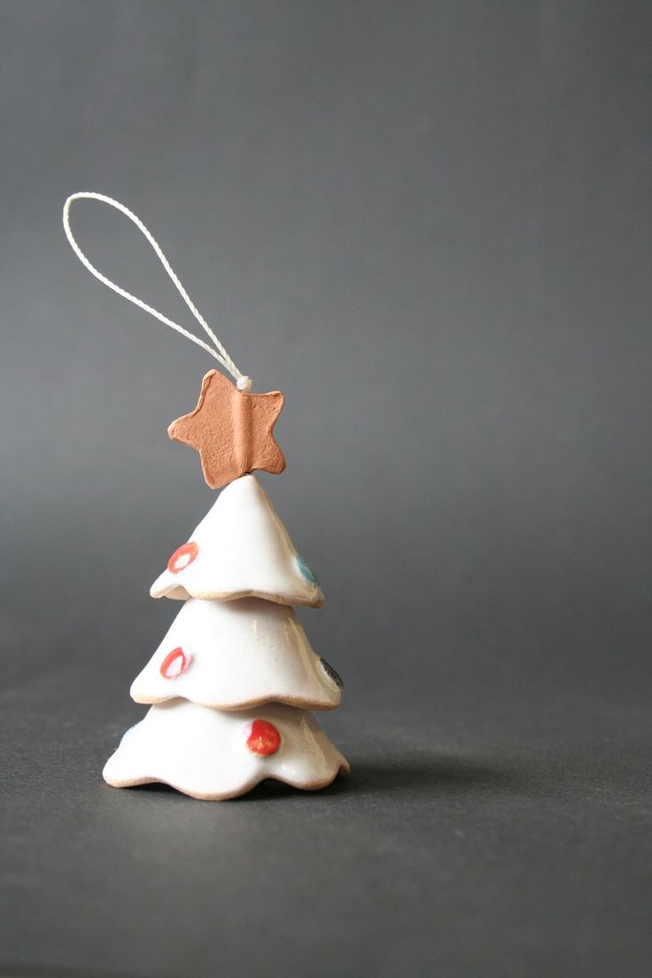 Handmade Porcelain Christmas Ornament